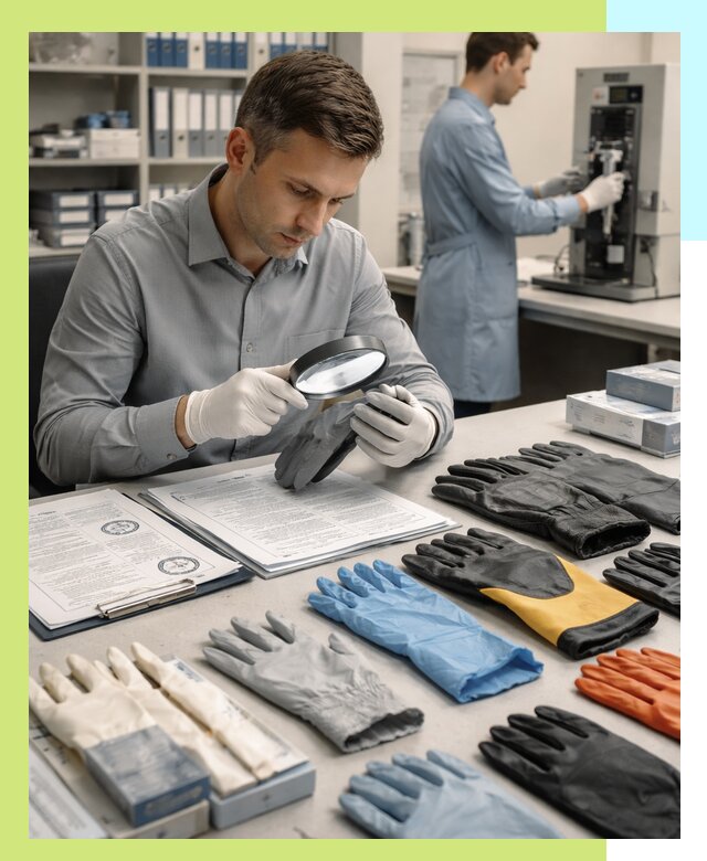 Сертификация перчаток и средств защиты продукции в Рыбинске