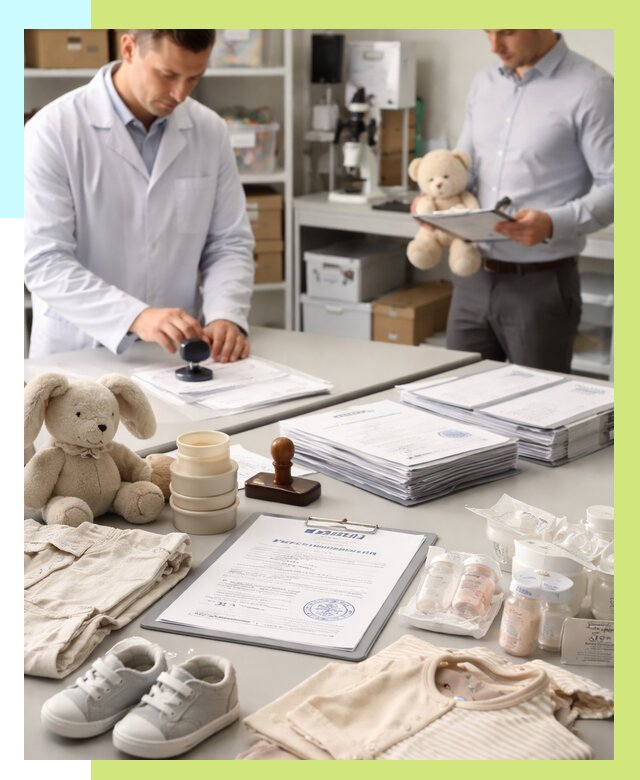 Сертификация детских товаров в Рыбинске от 15612 р. | Алешин-Рбн