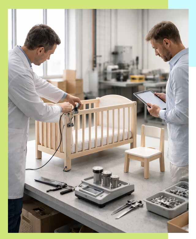 Сертификация детской мебели и проверка безопасности в Рыбинске