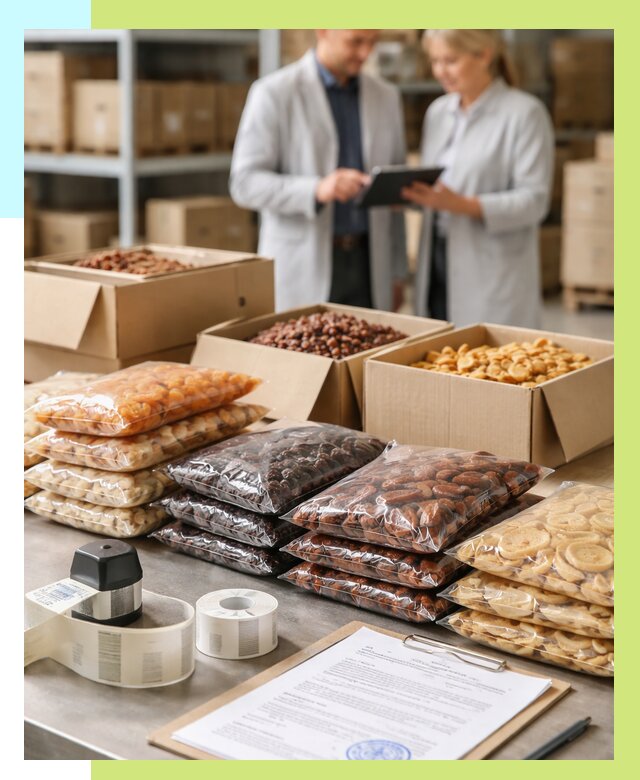 Сертификация сухофруктов в Рыбинске от 12490 р. | Алешин-Рбн под ключ