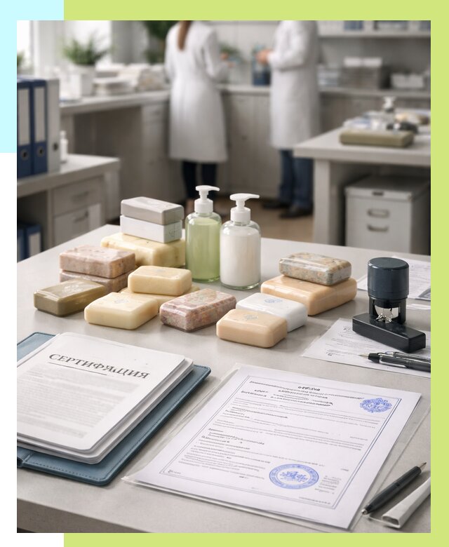 Сертификация мыла и сертификат на мыло в Рыбинске от 12490 | Алешин-Рбн