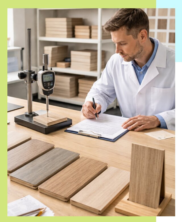 Сертификация ламината с испытаниями и оформлением документов в Рыбинске