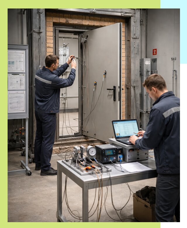 Сертификация противопожарных дверей в Рыбинске по ГОСТ и ТР