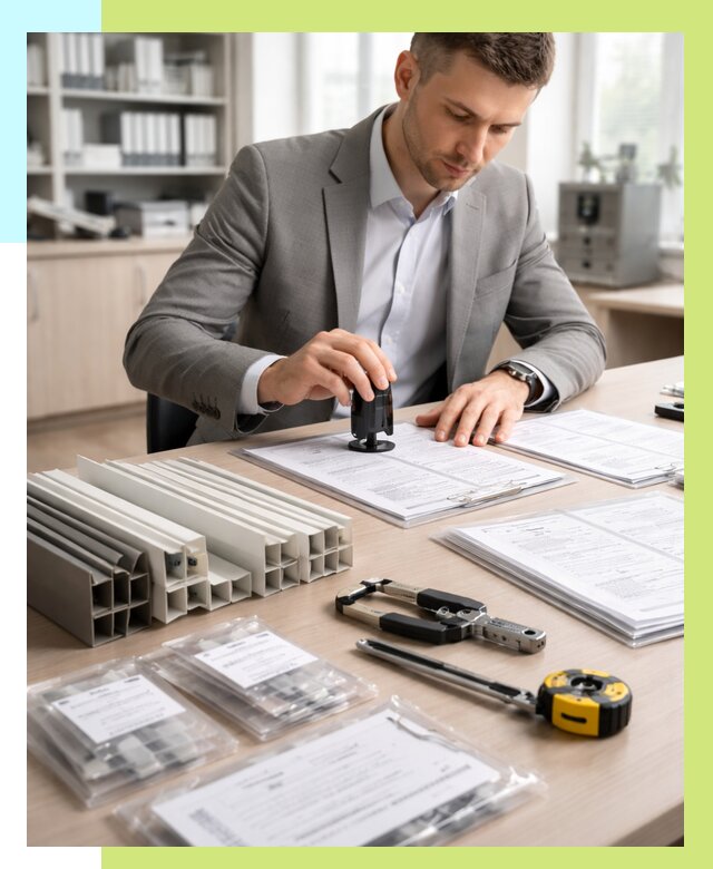 Сертификация ПВХ продукции в Рыбинске от 8847 р., Алешин-Рбн