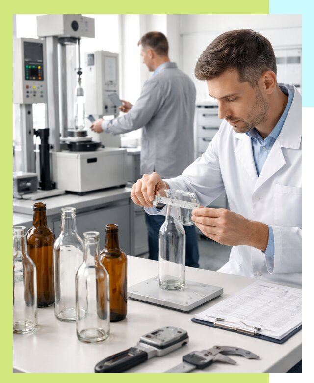 Сертификация стеклянных бутылок и сопутствующей упаковки в Рыбинске