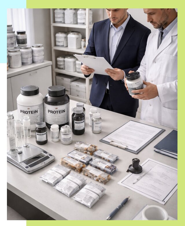 Сертификация спортивного питания в Рыбинске от 15612 р., Алешин-Рбн