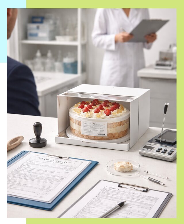 Сертификация тортов в Рыбинске от 9367 р. заказать | Алешин-Рбн