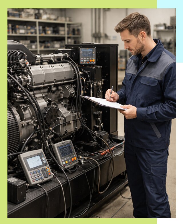 Сертификация дизельных генераторов и их оборудования в Рыбинске