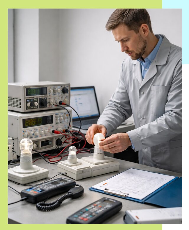 Сертификация ламп и светильников в Рыбинске по нормативам