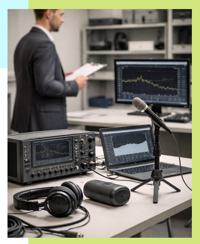 Сертификация аудиотехники в Рыбинске от 15612 р., Алешин-Рбн