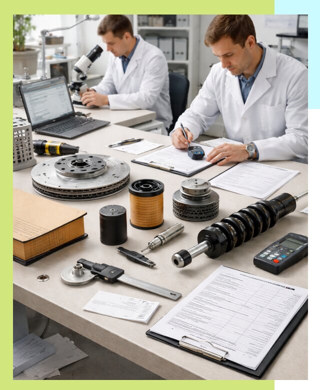 Сертификация автозапчастей и комплектующих в Рыбинске по ГОСТ