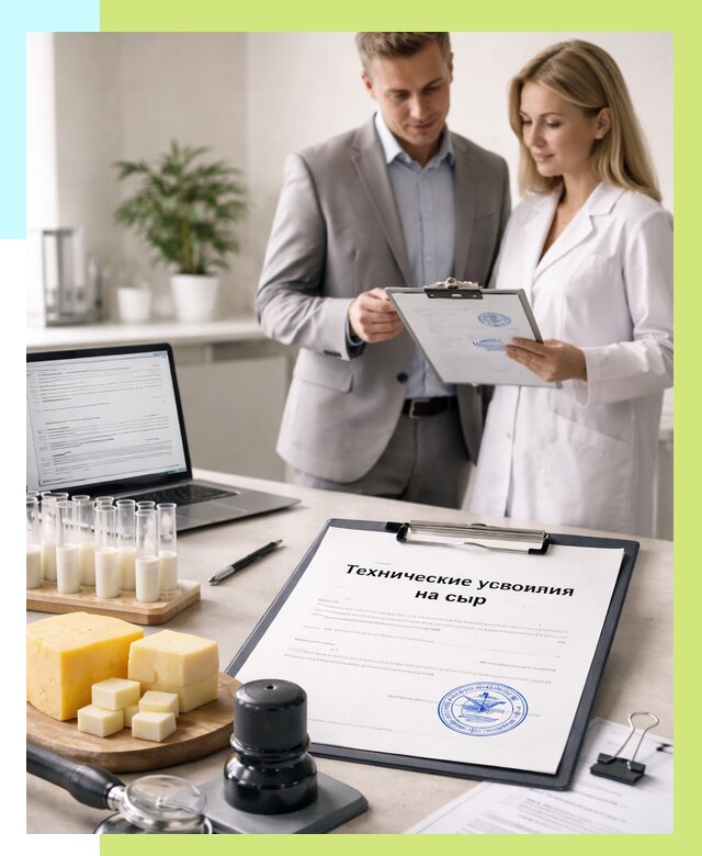 ТУ на сыры в Рыбинске срочно от 12490 р. — оформление | Алешин-Рбн