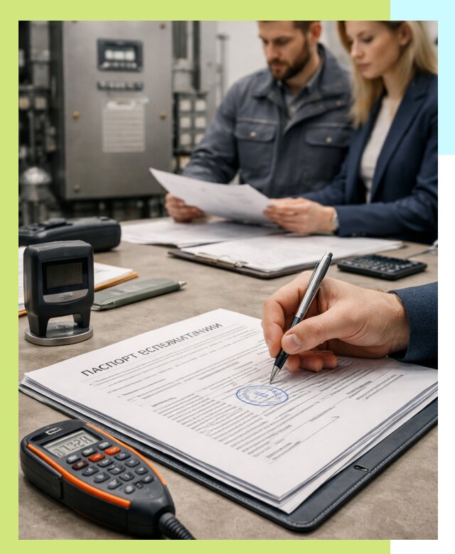 Оформление паспорта эксплуатации оборудования в Рыбинске