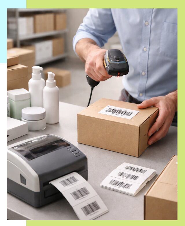 Штрихкодирование продукции в Рыбинске от 4684 р. | Алешин-Рбн