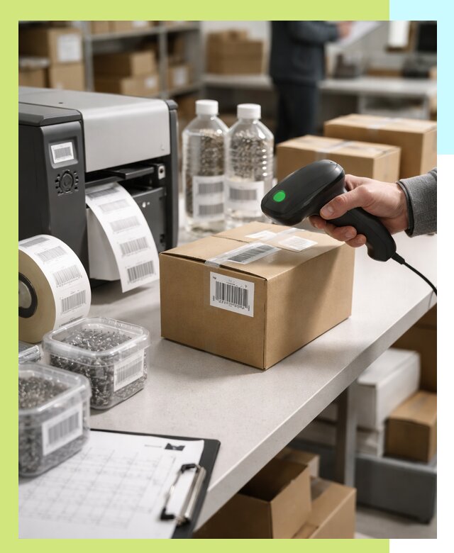 Штрихкодирование продукции и маркировка для продажи в Рыбинске