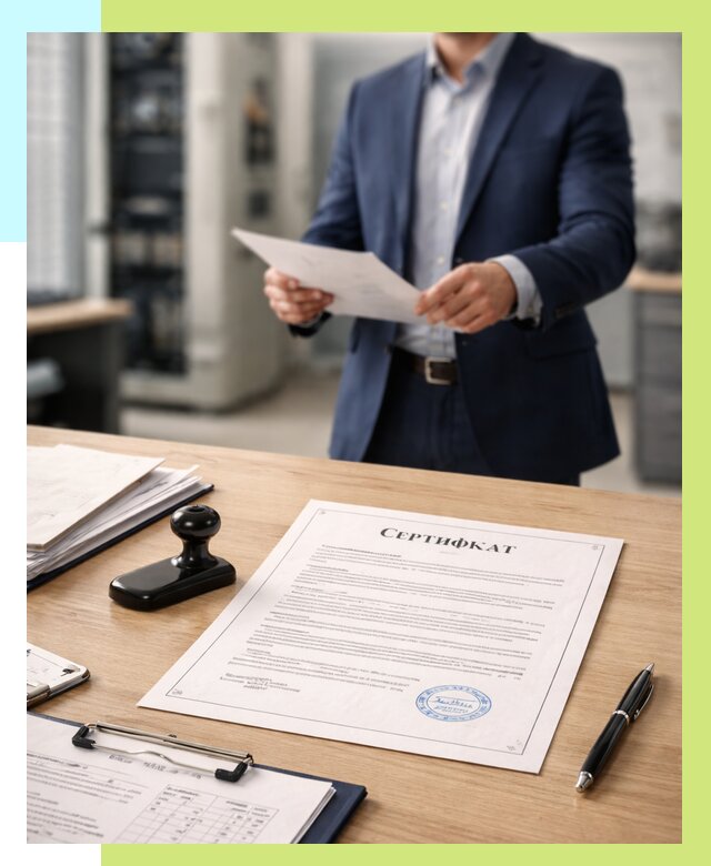 Сертификат на оборудование в Рыбинске от 15612 р. | Алешин-Рбн