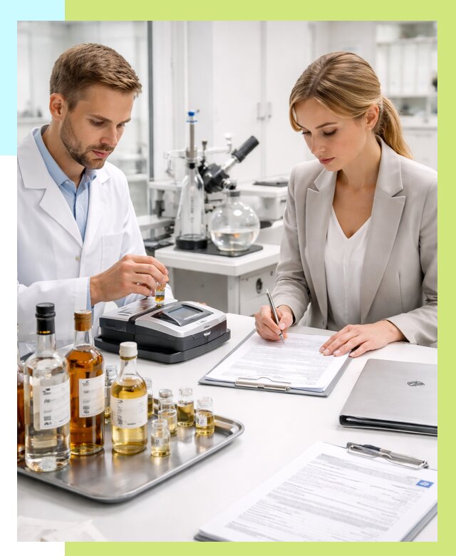 Заключение о спиртосодержании в Рыбинске, от 5204 р., Алешин-Рбн