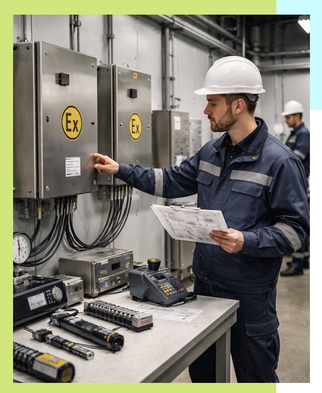 Сертификат взрывозащиты промышленного оборудования в Рыбинске