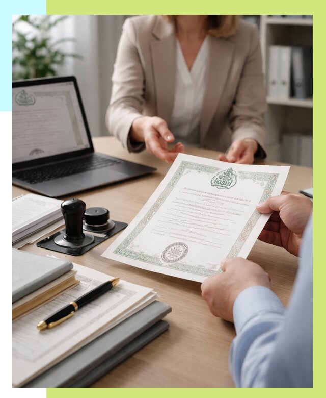 Халяль сертификат в Рыбинске, получить от 15612 р. | Алешин-Рбн