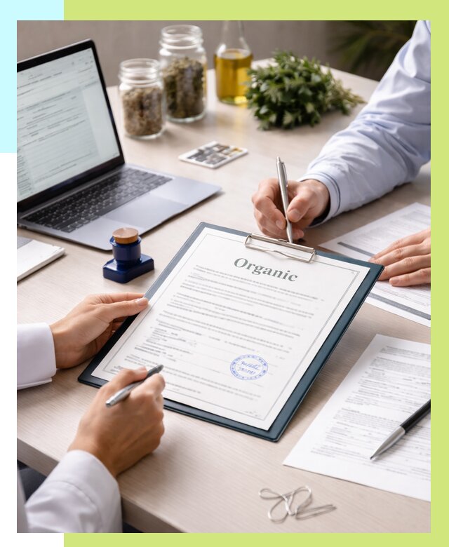 Оформление сертификат органик в Рыбинске от 31224 р. | Алешин-Рбн