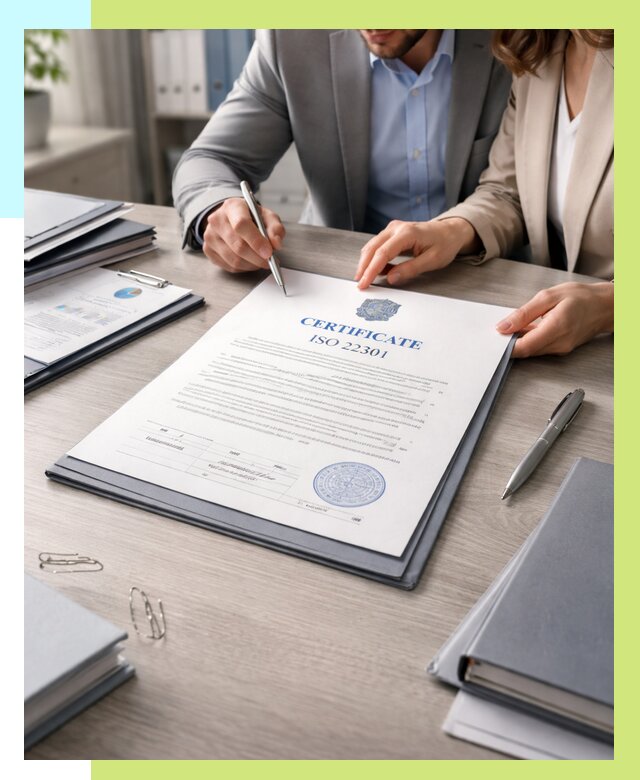 Сертификат ISO 22301 в Рыбинске от 46836 р. | Алешин-Рбн срочно