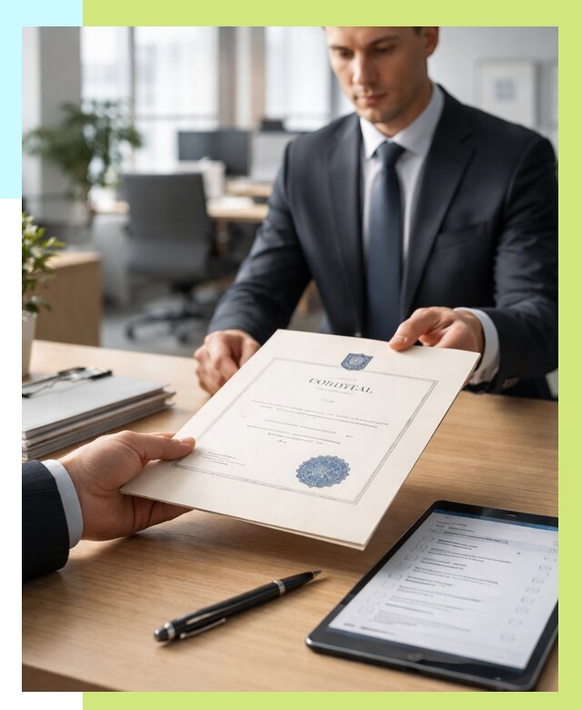 Сертификат ISO 30301 в Рыбинске от 36428 р. | Алешин-Рбн - под ключ