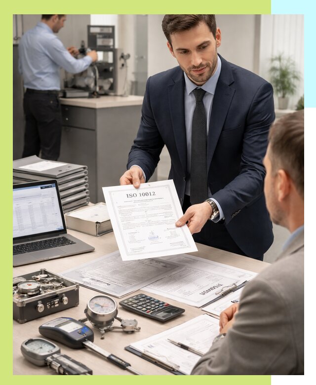 Выдача сертификата ISO 10012 по требованиям метрологии в Рыбинске