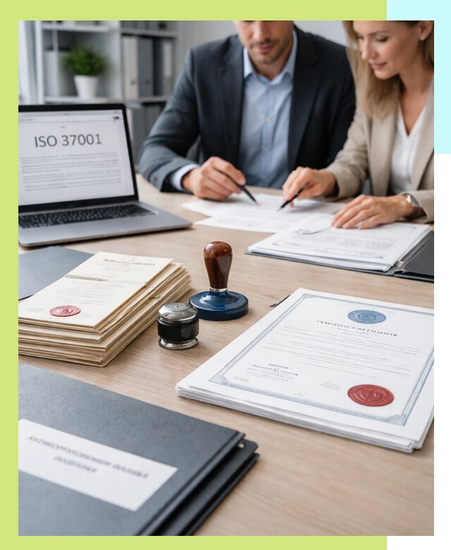 Получение сертификата ISO 37001 по системе борьбы с коррупцией в Рыбинске
