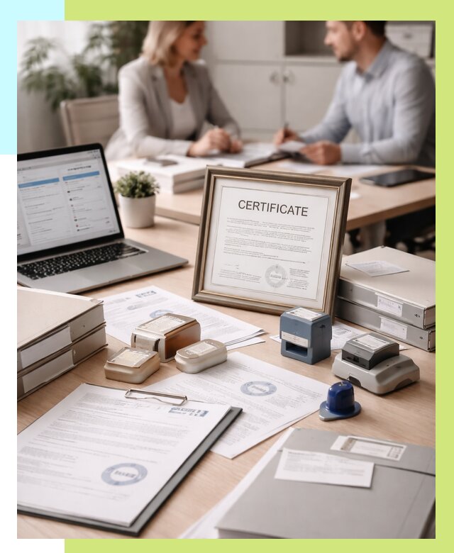 Сертификация компании в Рыбинске от 46836 р. | Алешин-Рбн — заказ